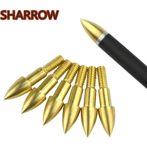 24/50pcs Archery Arrow Target Point Tips Bullet Arrowheads Broadheads Shooting Arrow Head Target Practice Training Accessories