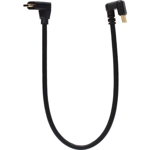 U Shape USB C To Up/Down Angled 90 Degrees USB C Type C To Type C Male To Male Fast Charging Cable, 4k Video USB C Cable