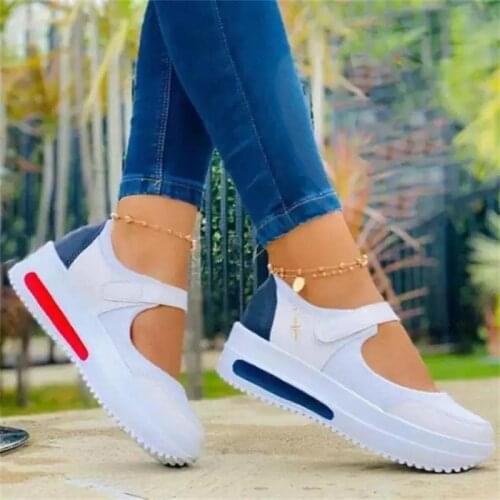 2021 Women Sneakers Lace-Up Platform Sports Shoes for Women Breathable Ladies Sneakers Leopard Print Womens Vulcanize Shoes