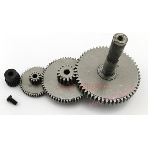 4pcs 4 in 1 steel Rack Gear set stainless steel reduction Alloy gear 0.5-1 modulus 3MM-6MM