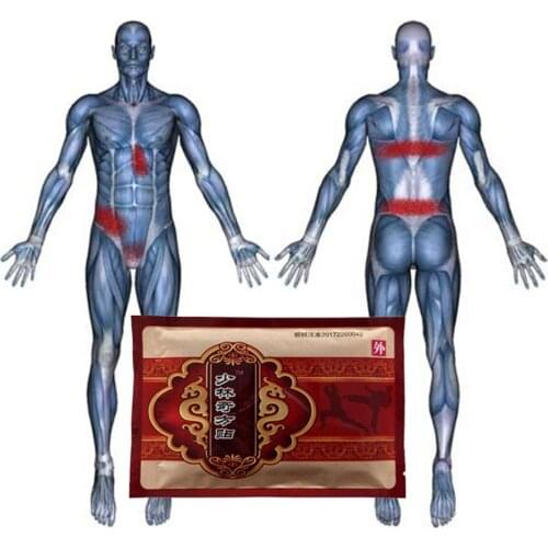 8Pcs Self-heating Ganoderma Analgesic Plasters/ Patch Treatment Rheumatism Arthritis Ostarthritis Knee Joint Stiff