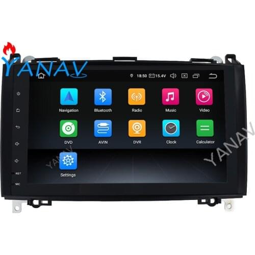 Car radio audio 2 din Android stereo receiver for Benz A-class W169 B-class W245 Viano Vito Sprinter for VW Crafter 2004-2013