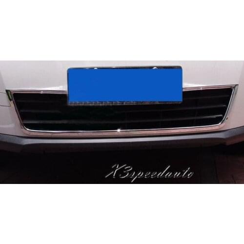 Car Styling Chromed ABS Plastic Front Bottom Center Grill Grille Cover For Volkswagen Tiguan 2009 2010 2011 2012