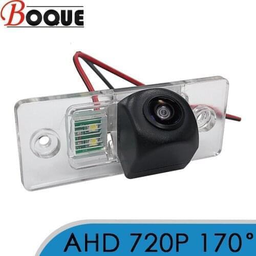 BOQUE 170 Degree 1280x720P HD AHD Car Vehicle Rear View Reverse Camera for Volkswagen Scirocco Rabbit Caribe Polo Classic Touran