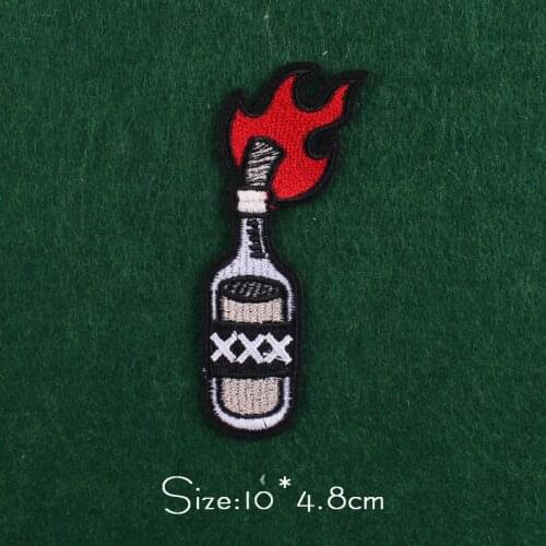 Diy Skull Patches Punk Iron On Patch On Clothes Embroidey Patches For Clothing Stickers Sewing Badge Patches Jacket Applique