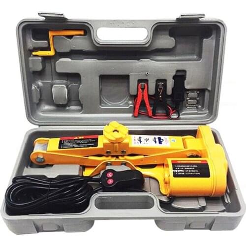 12V Electric Car Jack Car Wrench Air Pump Car Lift Jack Multi-function Jack Car Tire Remover Equipment Tire Lifting Car Jack