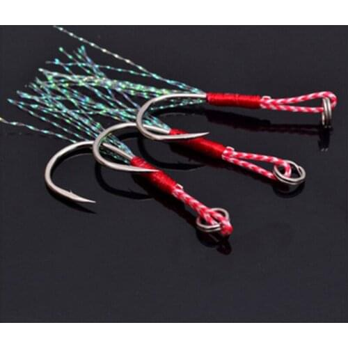 DYGYGYFZ 5Pcs Anticorrosive Iron Plate Fishhook with Barb Fish Lure Artificial Bait Iron Plate Hook Treble Hook Fishing Tackle