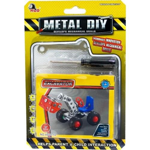 Swatch card Mechanical Skills Excavator 67 Piece