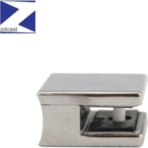 Hot Sale Building Hardware SS316 Round Back Square Glass Clamp