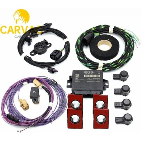 Park Pilot Front 4K Update 8K Sensor With Visible OPS Parking FOR PQ Skoda Superb