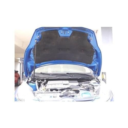 For ford fiesta Mk7 2012-2020 2x Front Hood Bonnet Modify Carbon Fiber Gas Struts Lift Support Shock Damper