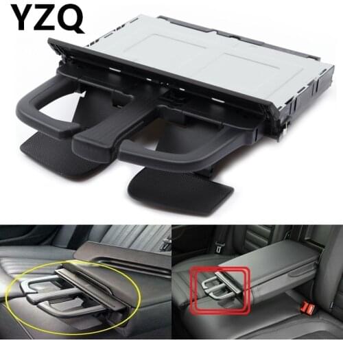 1PCS Rear Seat Armrest Cup Holder For VW Jetta Golf MK5 Passat B6 CC Audi A3 S3 A4 S4 A6 S6 Q5 Q7 8P0885995B 1J0 858 601 D