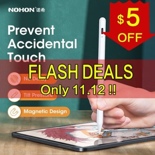 NOHON Stylus Pen Pencil For Apple iPad Touch Pen 1 2 for IOS Android Tablet Xiaomi Huawei Universal with Palm Rejection 애플펜슬
