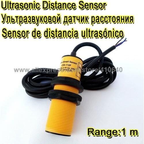 Ultrasonic Transducer To Control The Level Of Stone And Sand Hopper 1M Range NPN Output 12/24VDC Power Supply Can Customize