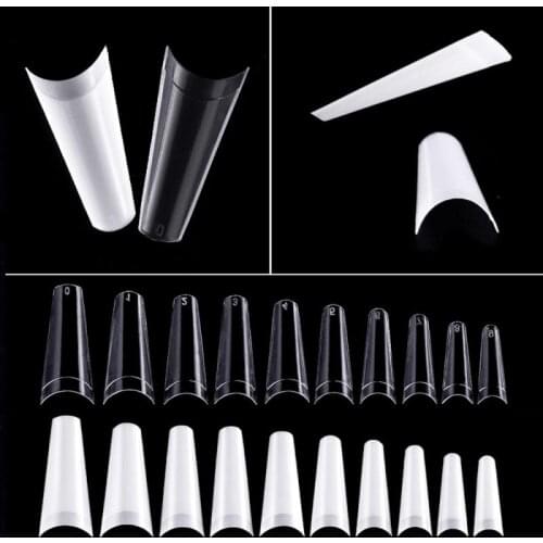 White 6 Store Nail Tips For Varnishes