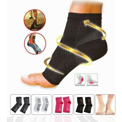 1 Pair Foot angel anti fatigue outerdoor men socks compression Breatheable foot sleeve Support Socks Men Brace Sock