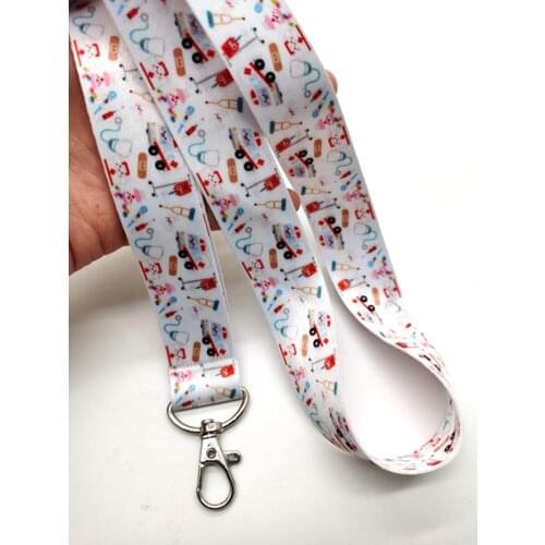 1 Pcs Doctor nurse Lanyard Key Chains