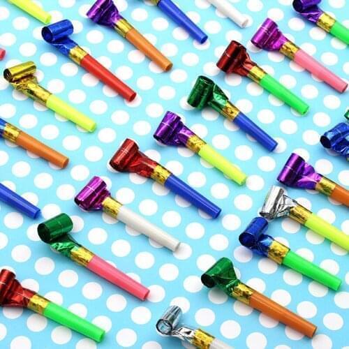 1pcs/lots Telescopic Whistle Noise Makers Whistle Fittings Birthday Party Supplies Decorative Toys For Children Christmas