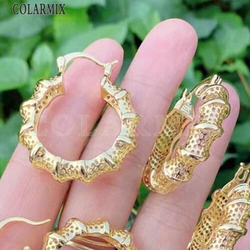 3 Pairs Drop earrings Hoop earring high quality gold filled Dangle earrings jewelry hoop earrings for women 31483