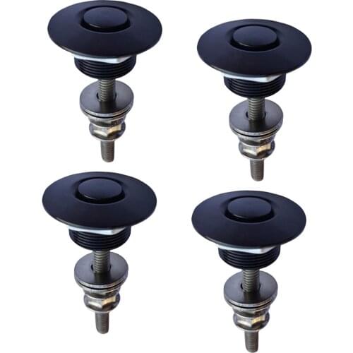 4pcs Engine Hood Quick Release Push Clip Aluminium Bonnet Boot Panel Fastener