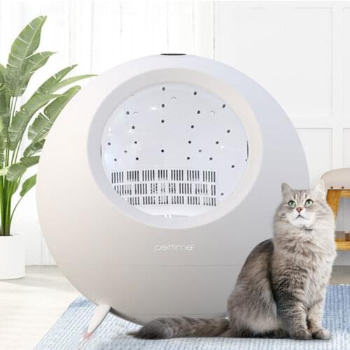 Automatic blowing bathing artifact pet cat dog hair grooming dryer for pettime