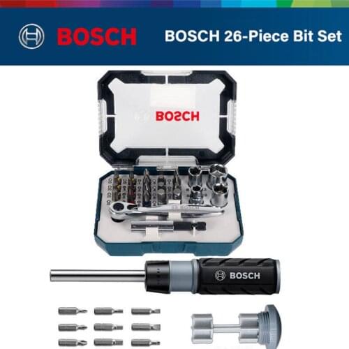 Bosch Brand Original 26 piece Screwdriver Bit Set Electric Screwdriver Electric Screwdriver Bit Ratchet Wrench Screwdriver Tool