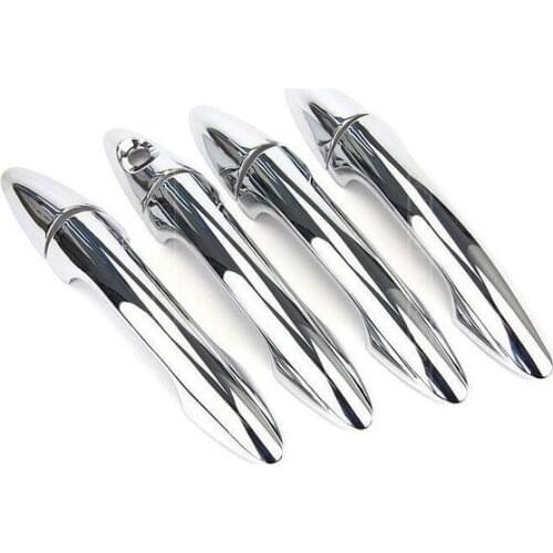 ABS Chrome Door Handle Cover For Hyundai VERNA/Solaris 4dr 2010-2016 Sedan and 5dr Hatchback(8pc)