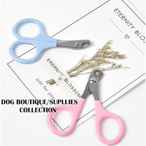 Cat Nail Scissors Dog Nail Scissors Stainless Steel Nail Clippers Cat Accessories Cat Paw Scissors
