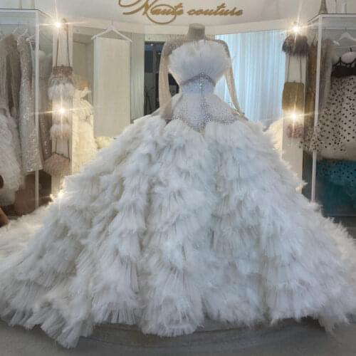 LAIDITYA Wedding Dresses With A Train