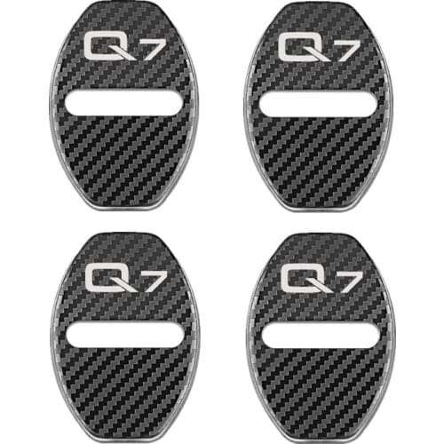 Door Lock Decoration rust protection Stainless Steel Cover case for Audi Q7 accessories Car Styling