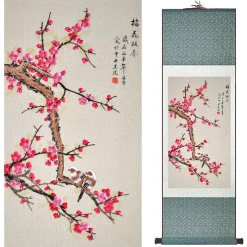 Birds and flowers painting home office decoration painting living room painting 19082423