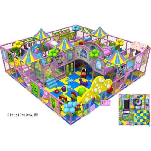 CE Certified Indoor Play Facilities Kids Indoor Play Toys Top Quality Plaza De Juegos 150410a