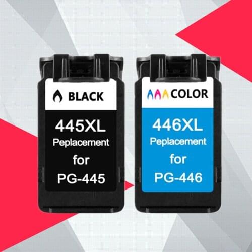 Compatible ink cartridge for Canon PG 445 445XL pg445 PG-445 CL-446 CL 446xl PIXMA MG 2440 2540 2940 MX494 IP2840