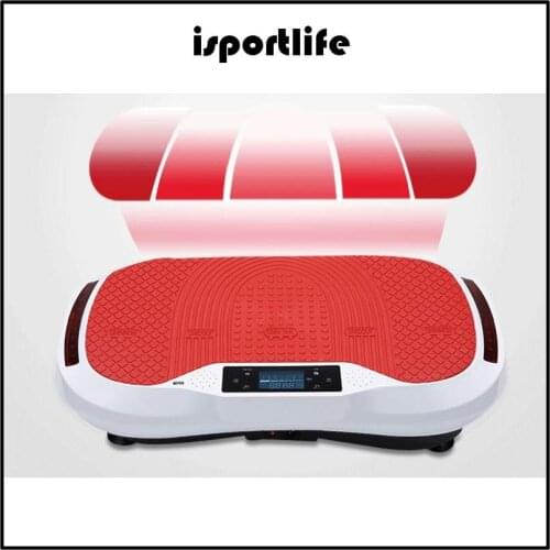 Crazy Fit Vibration Fitness Machine - Anti-Slip Vibrating Platform Exercise & Workout Trainer, with Built-in Bluetooth Speakers