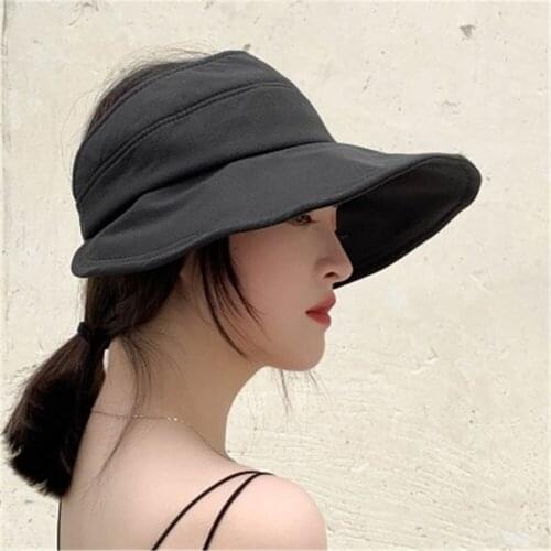 Japanese sky hat summer Sun visor hat face fisherman hat 100% matching Korean version of the tide sun hat WS-2209
