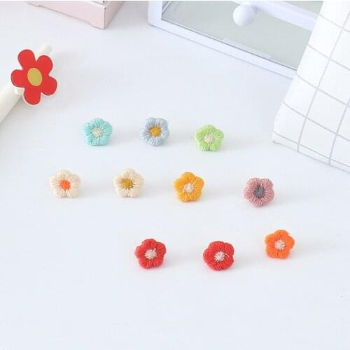 1pcs Small Red Flower Shape Push Pin Drawing Nail Thumbtacks Decor Thumb Tack Cork Board Bulletin Board Pushpin Office Binding