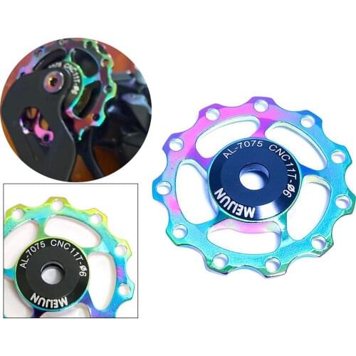 11/13T Aluminum Alloy Sealed Bearing Jockey Wheel Bicycle Rear Derailleur Pulley