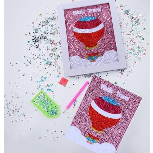 Full Crystal Diamond Painting DIY 5D Special Childrens Full Diamond Cute Animal Diamond Painting With Frame