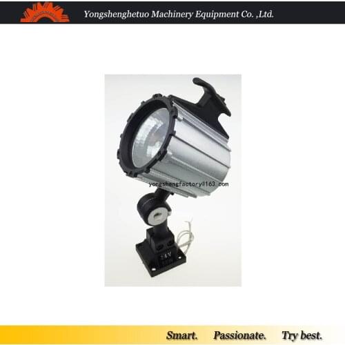 24V 220V Aluminum short arm halogen machine lamp light/industrial working lights lamps/industry workshop lighting/work light CNC