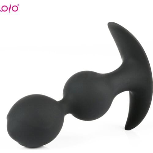 OLO Unisex Silicone Anal Plug anus cleaning Vagina Anal Dilator Toys for Adults Erotic Product Sex Toys for Gay men Sex shop
