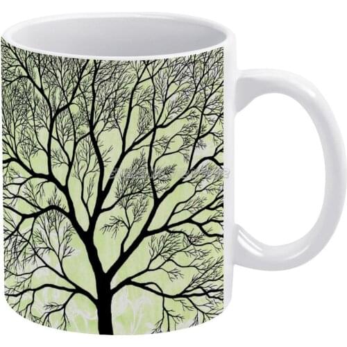 Big Old Tree Coffee Mugs Style Cartoon Tea Coffee Mug Cup Birthday Gift Collection Big Old Trees Big Old Tree On Design Brush An