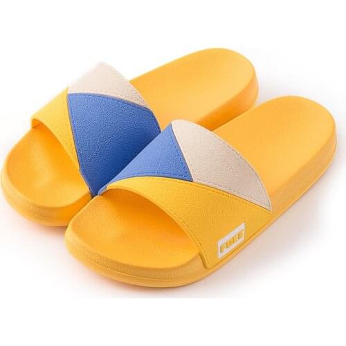 Family Slippers Men Eva Wear Womens Indoor Non-slip Couple Soft-soled Bathroom Korean Slippers Home Men Shoes