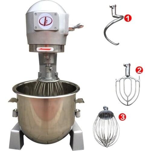 220V Electric Dough Mixer Machine Professional Eggs Blender 10L Kitchen Food Mixer Milkshake Cake Mixing Kneading Machine