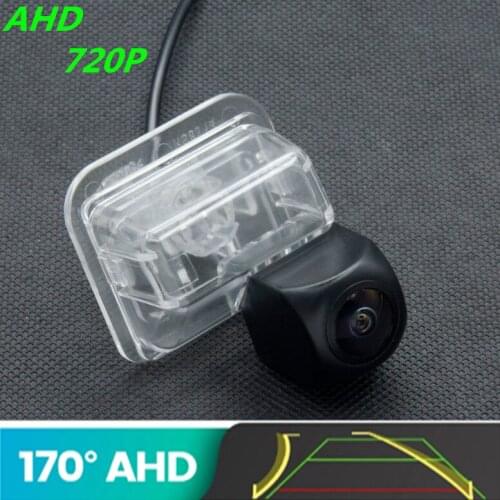 AHD 720P Trajectory Fisheye 170 Degree Car Rear View Camera Night Vision For Mazda 3 Mazda 6 CX-9 CX-7 CX-5 Besturn X80 B50