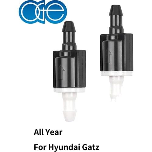 OGE 2PCS Wiper Washer Windshield Check Valve for Hyundai/Toyota/Lexus Replaces OEM: 85321-26020