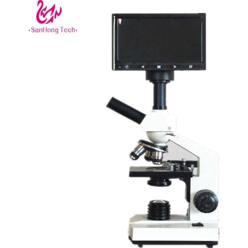 Monocular microscope one drop of blood body health hematology analyzer
