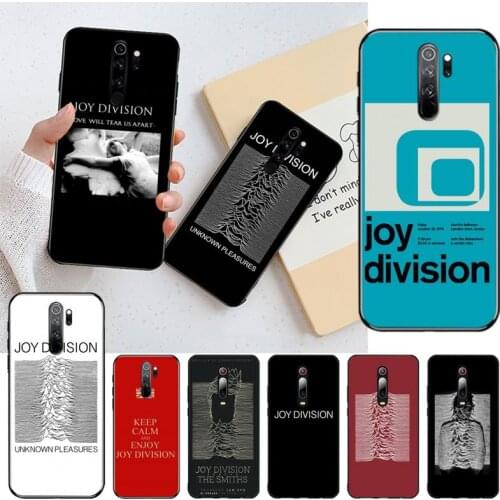 Joy division poster Black TPU Soft Phone Case Cover for Redmi Note 8 8A 8T 7 6 6A 5 5A 4 4X 4A Go Pro