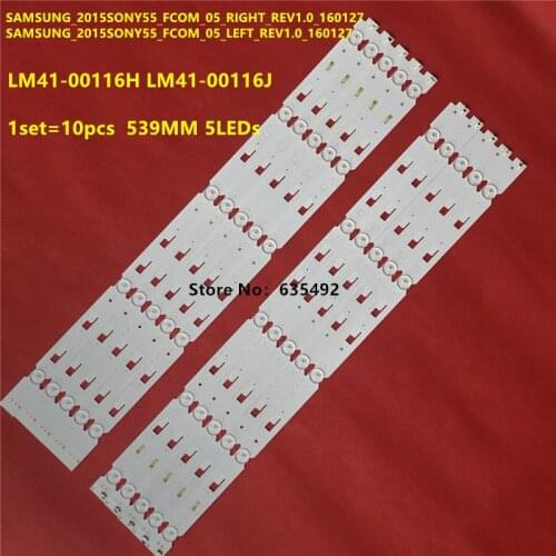LED strip for So ny SAM SUNG_2015SONY55_FCOM_05_LEFT_REV1.0_160127 LM41-00116H LM41-00116J XBR-55X700D KD-55X7066D KD-55X7000D