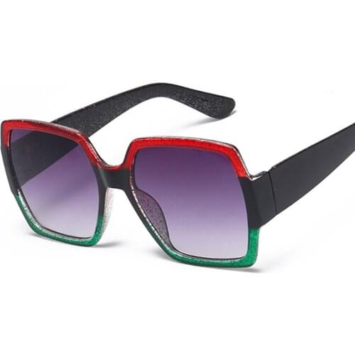 Ladies Square Sunglasses Women New Style Sun Glasses Brand Design Female Big Frame Eyewear For Outdoor Shades Goggles Oculos