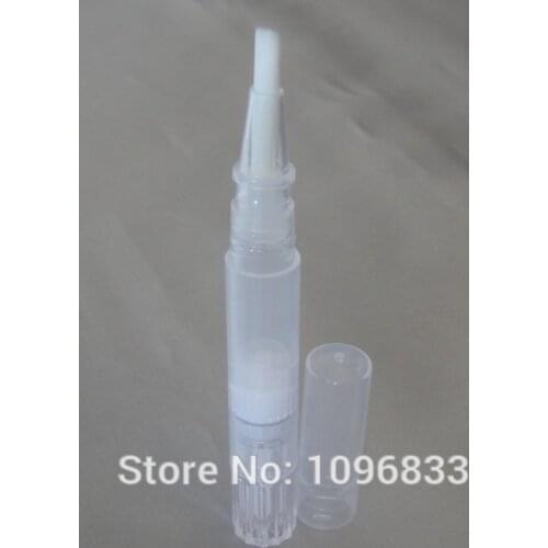 1.5-2ML Empty Nail Oil Polish Pen, Nail Oil Bottle, Teeth Whitening Pen, Lip Gloss Bottle Tubes, DIY Cosmetic Tool, 50pcsLot